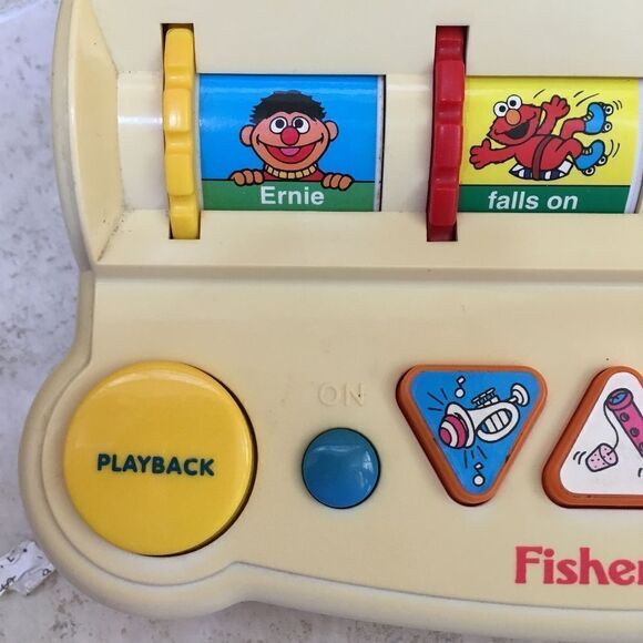 VINTAGE FISHER-PRICE TALKING SILLY SENTENCE MAKER‎ - Picture 8 of 10